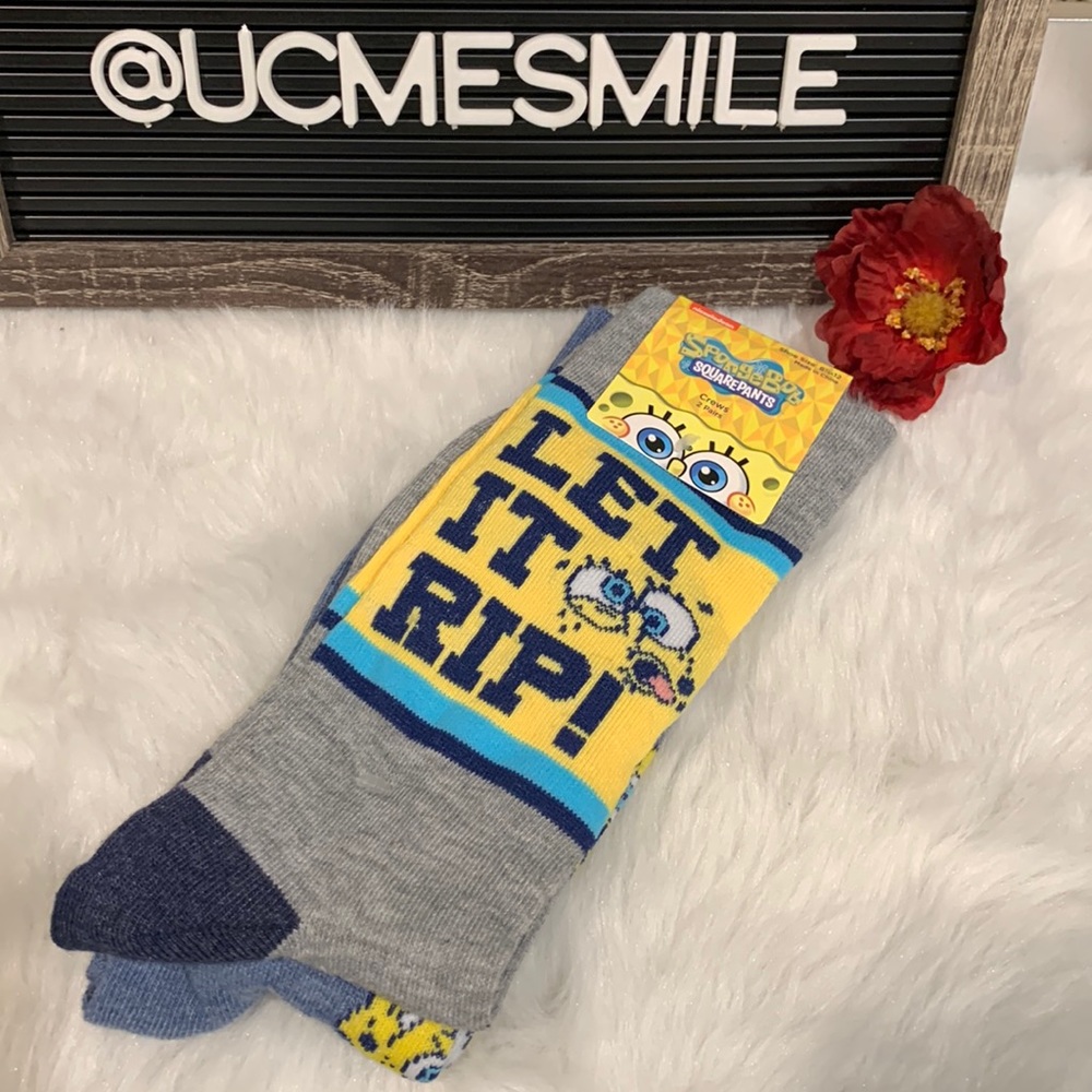 SpongeBob SquarePants  Crew Socks